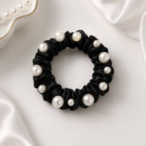 Hair tie Pearl ponytail hair tie (scrunchie style)